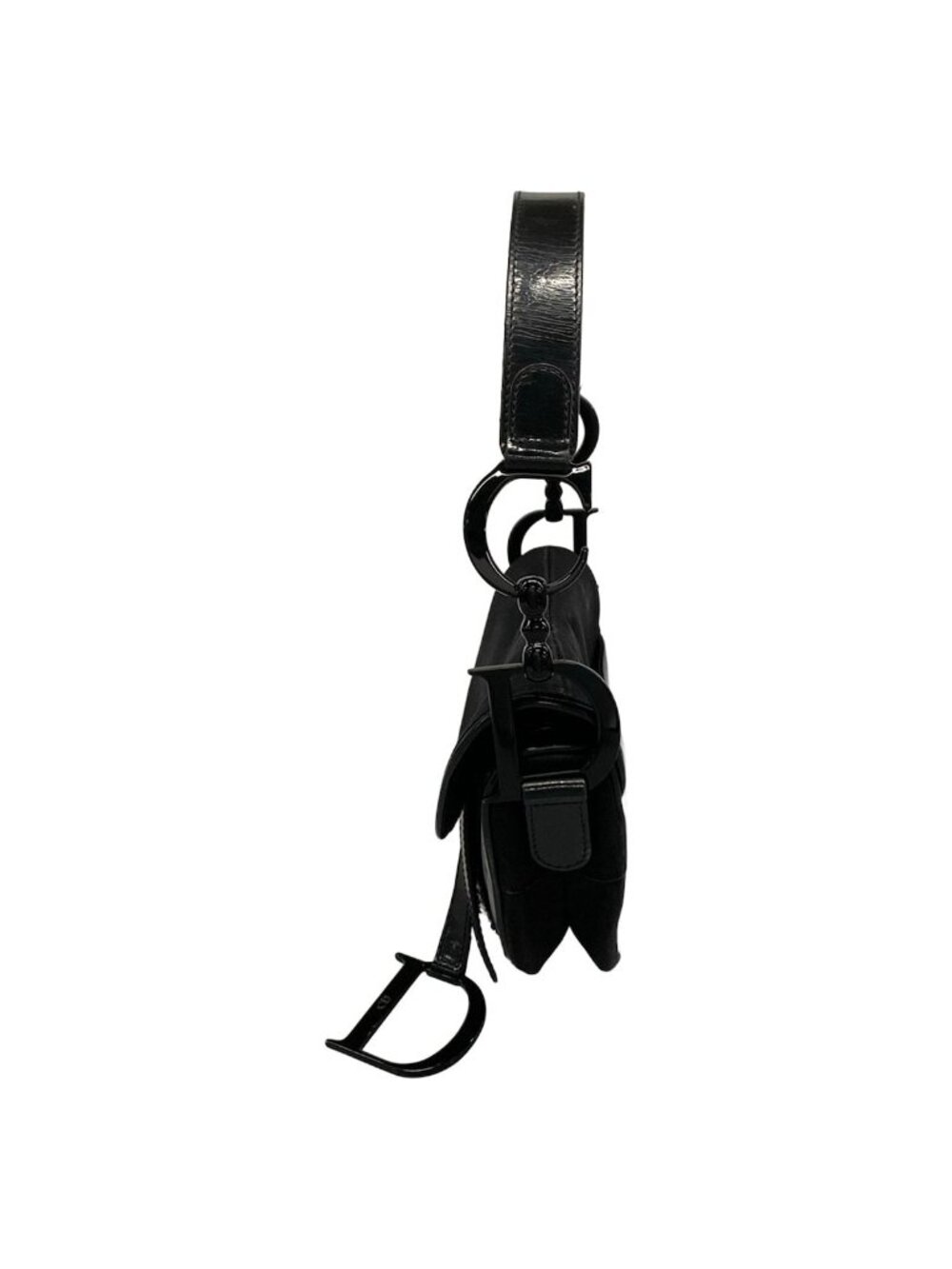 Dior Saddle Bag Black Leather - Picture 4 of 15